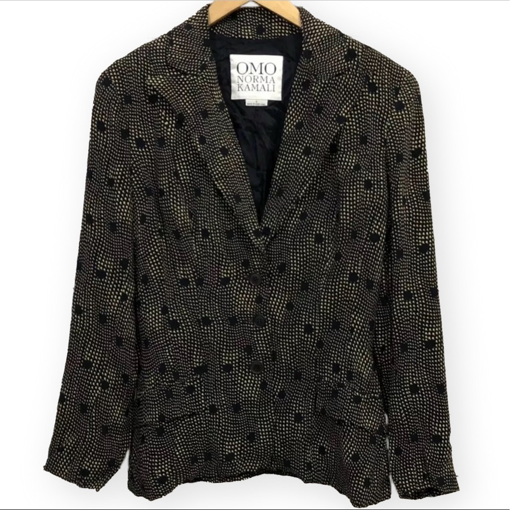OMO Norma Kamali Jacket 40s Style Vintage